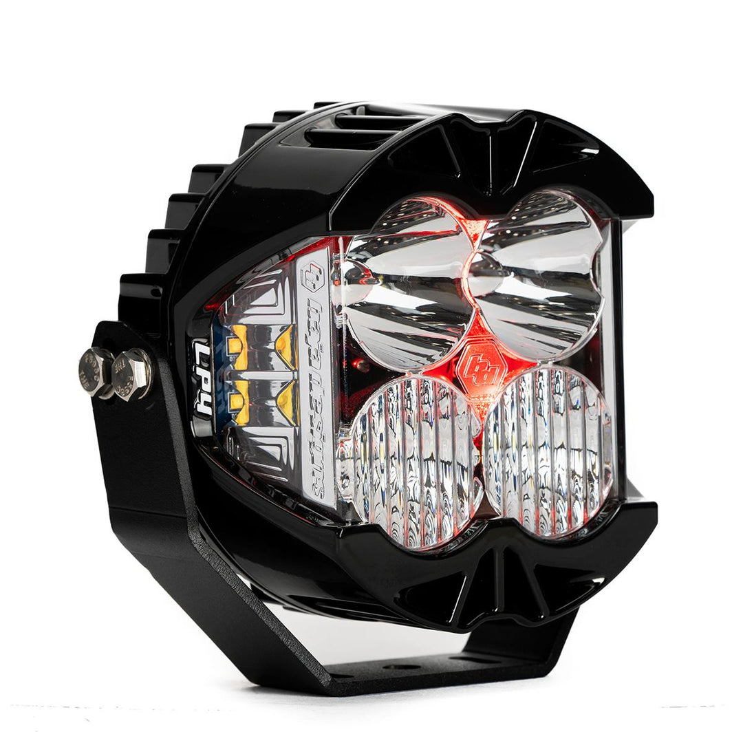 LP4 Pro LED Auxiliary Light Pod Light Pattern Driving/Combo Red Backlight Baja Designs 290014