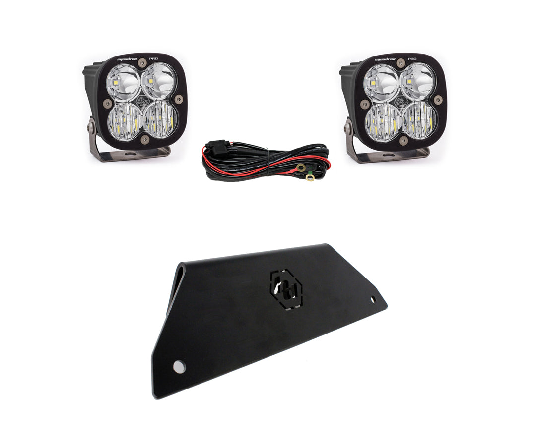 Polaris RZR Pro XP Lower Bumper LED Light Kit Pro D/C Clear Baja Designs 447171
