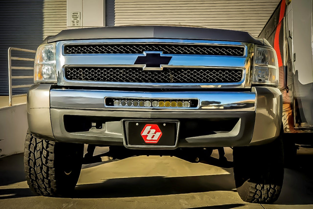 07-13 Silverado 20 Inch Bumper Mount Kit 20 Inch OnX6+ Baja Designs 447514