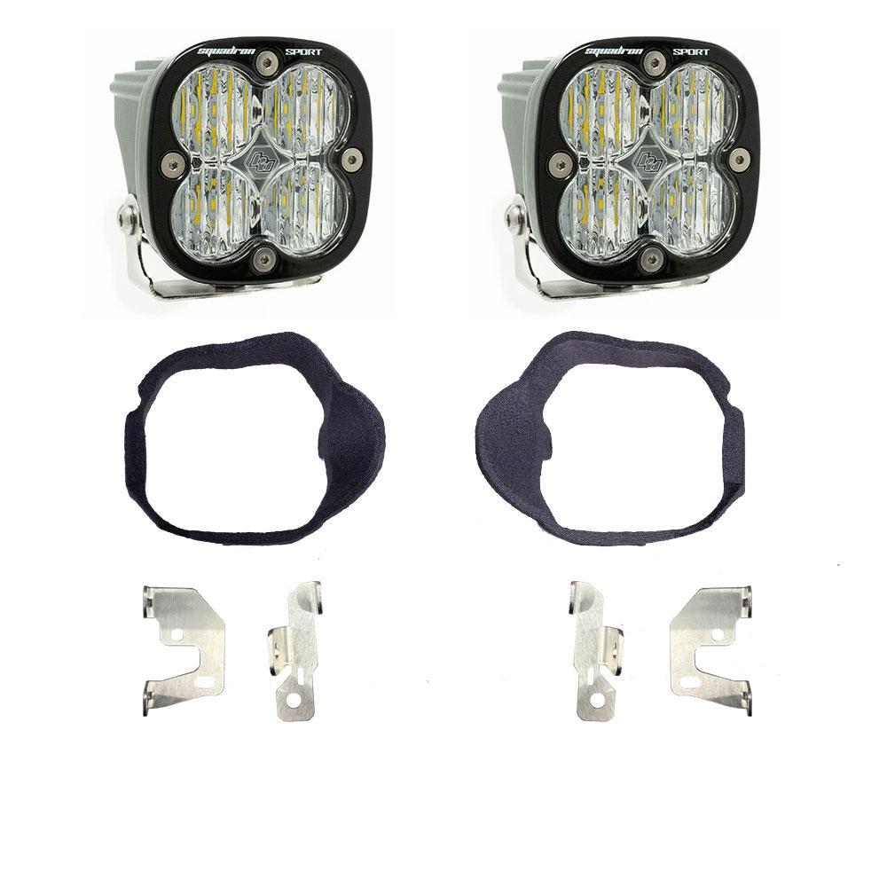 Mercedes Squadron Sport Fog Pocket Light Kit For Mercedes 2014-2018 Sprinter Van (Clear) Baja Designs 448130