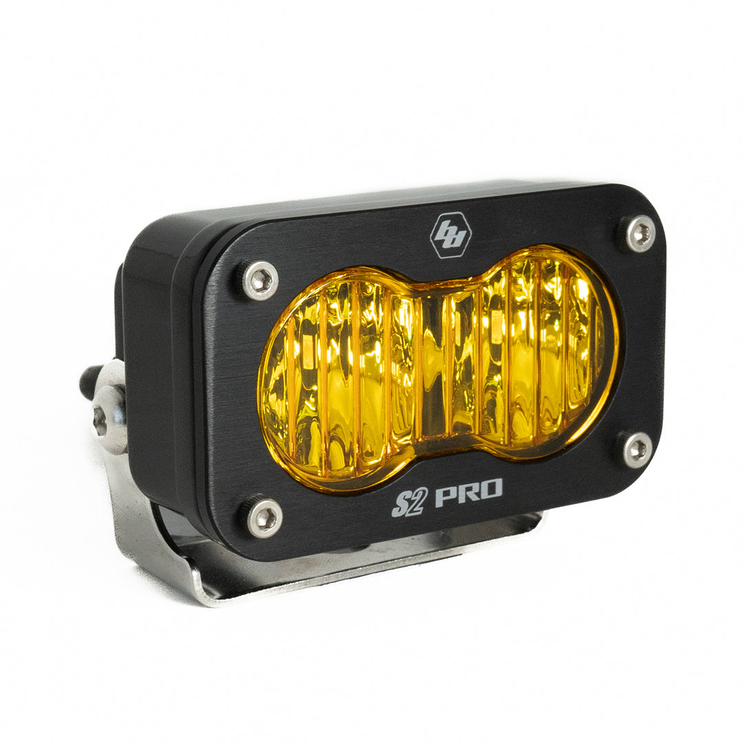LED Light Wide Cornering Pattern Baja Amber S2 Pro Baja Designs 480015
