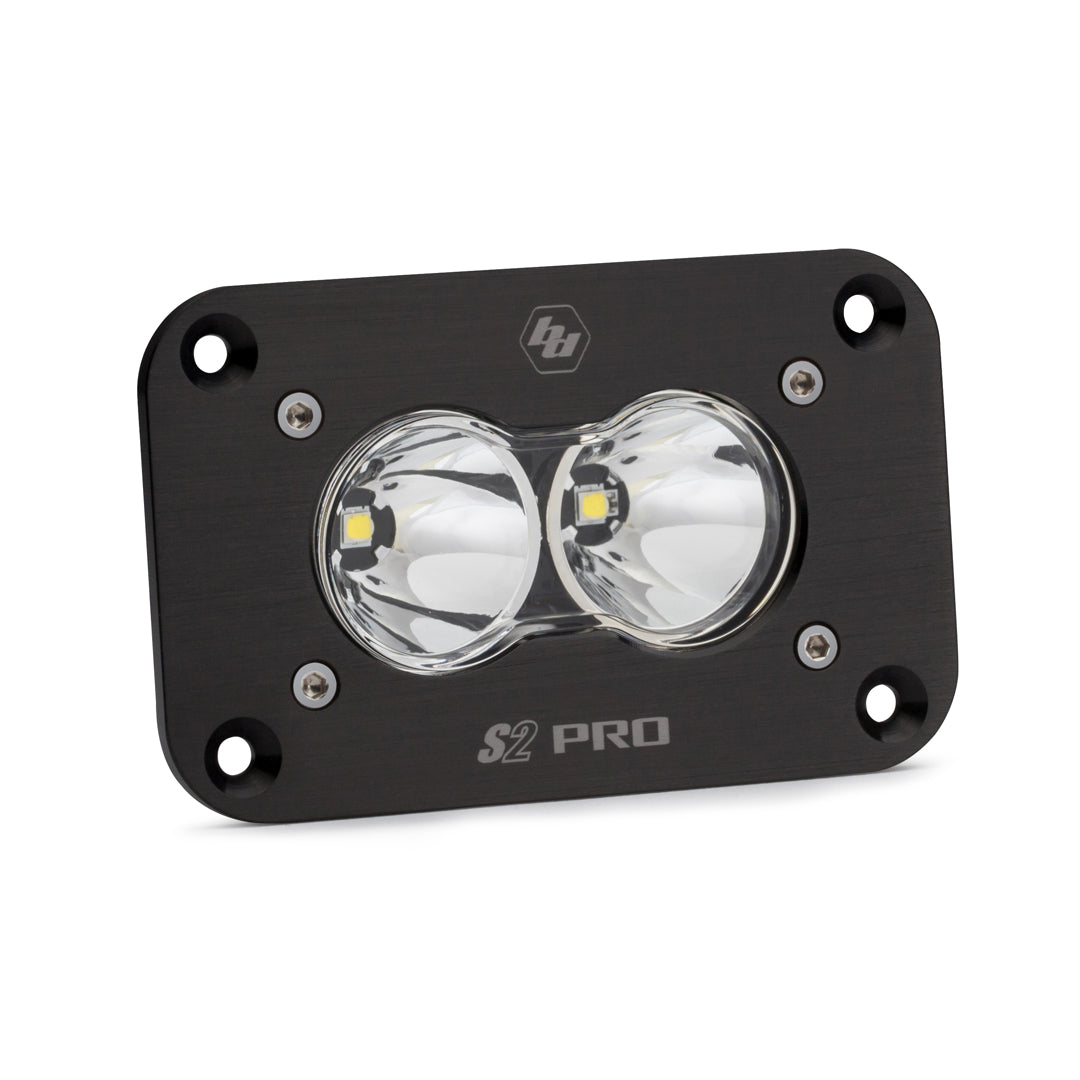 LED Light Work/Scene Pattern Clear Black S2 Pro Baja Designs 481001