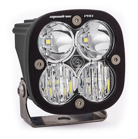 LED Light Pod Black Clear Lens Driving/Combo Pattern Squadron Pro Baja Designs 490003