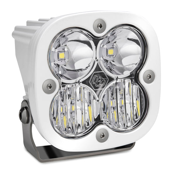 LED Light Pod White Clear Lens Driving/Combo Pattern Squadron Pro Baja Designs 490003WT
