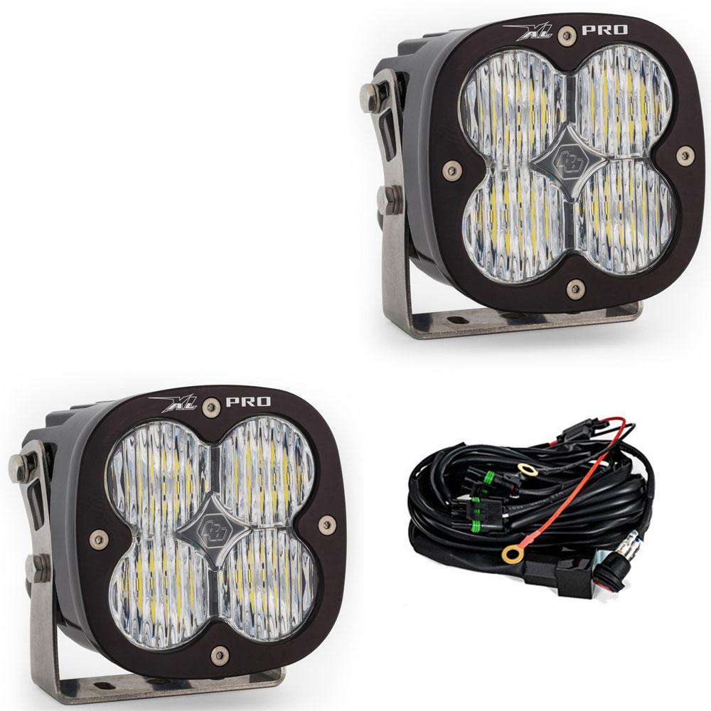 LED Light Pods Wide Cornering Pattern Pair XL Pro Series Baja Designs 507805