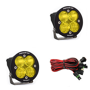LED Light Pods Baja Amber Lens Driving/Combo Pair Squadron R Sport Baja Designs 587813
