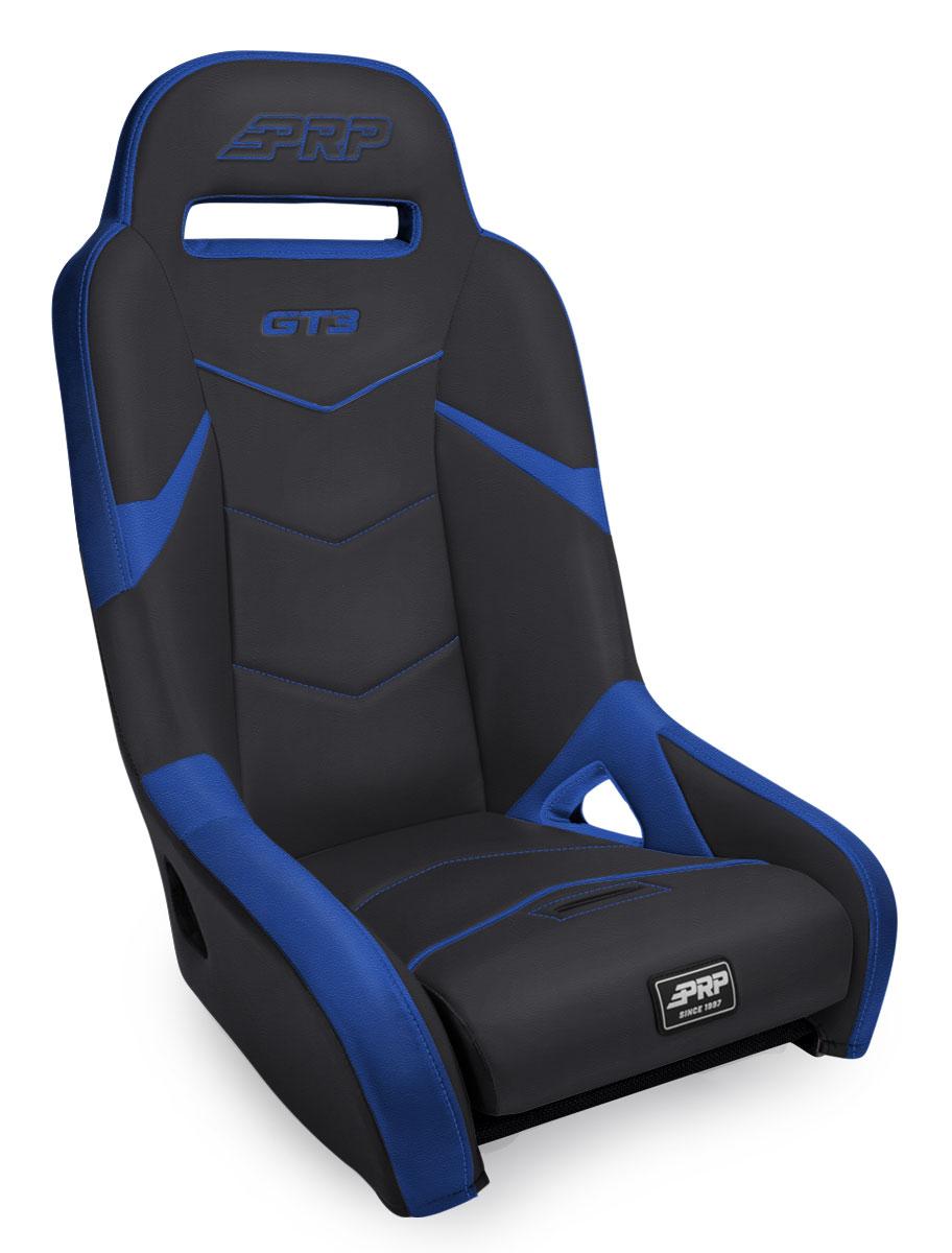 GT3 Suspension Seat Black and Blue PRP Seats