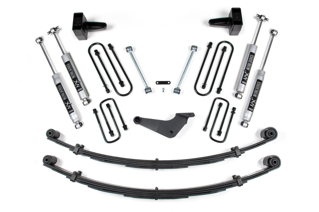 4 Inch Lift Kit Ford Excursion 00-05 4WD Block Kit Fox 2.0 Performance BDS300FS
