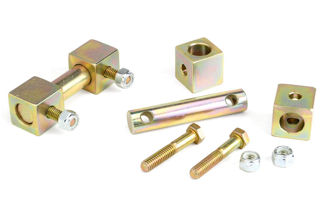Shock Bar Pin Eliminator Front Lower Wrangler TJ & LJ Cherokee XJ Comanche MJ Grand Cherokee ZJ & WJ JKS Manufacturing JKS9603