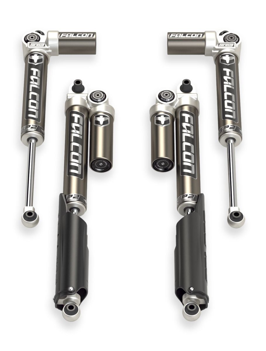 JL EcoDiesel/4xe/392: Falcon SP2 3.1 Piggyback Shock Kit (0–1.5” Lift)