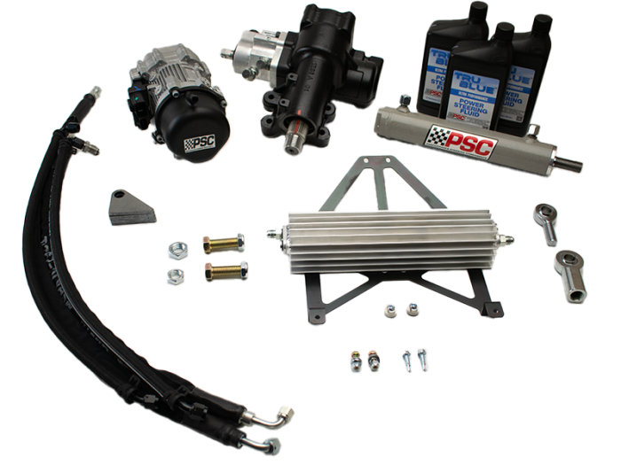 PSC Cylinder Assist EHPS Kit – Jeep JL/JT 2018–2023 w/ 6.75″ Axle, No Clamp SK691RPK2-6.75W-NC