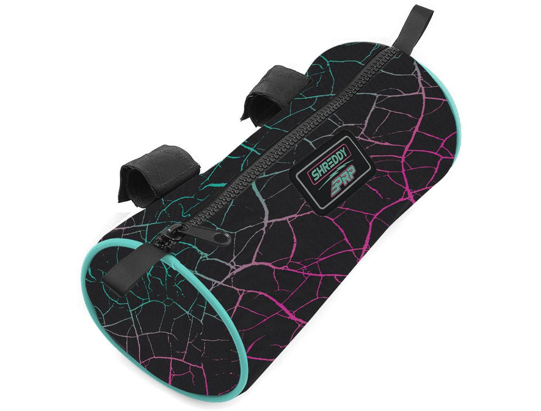 PRP Shreddy Front Door Bag with Knee Pad for Can-Am Maverick X3 Pair Cracked and Teal PRP Seats