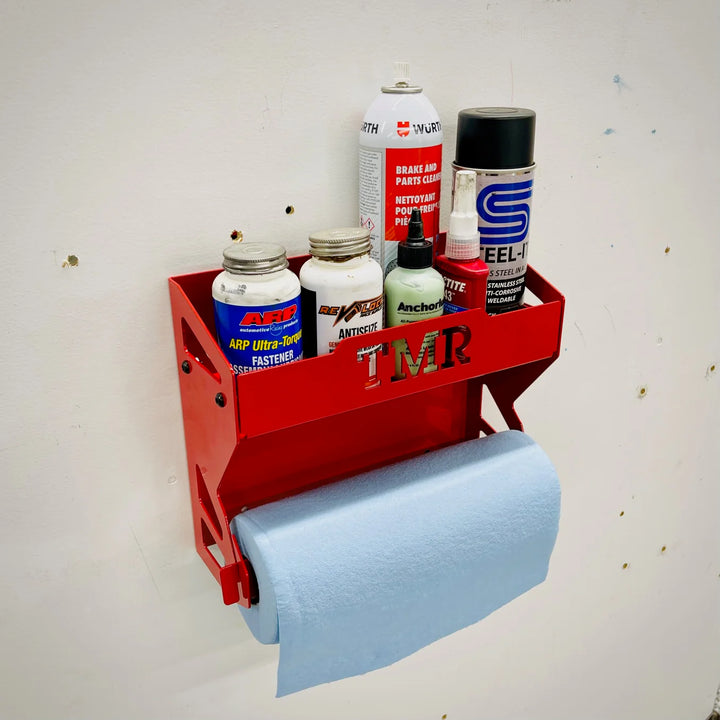 TMR PAPER TOWEL HOLDER WITH SHELF