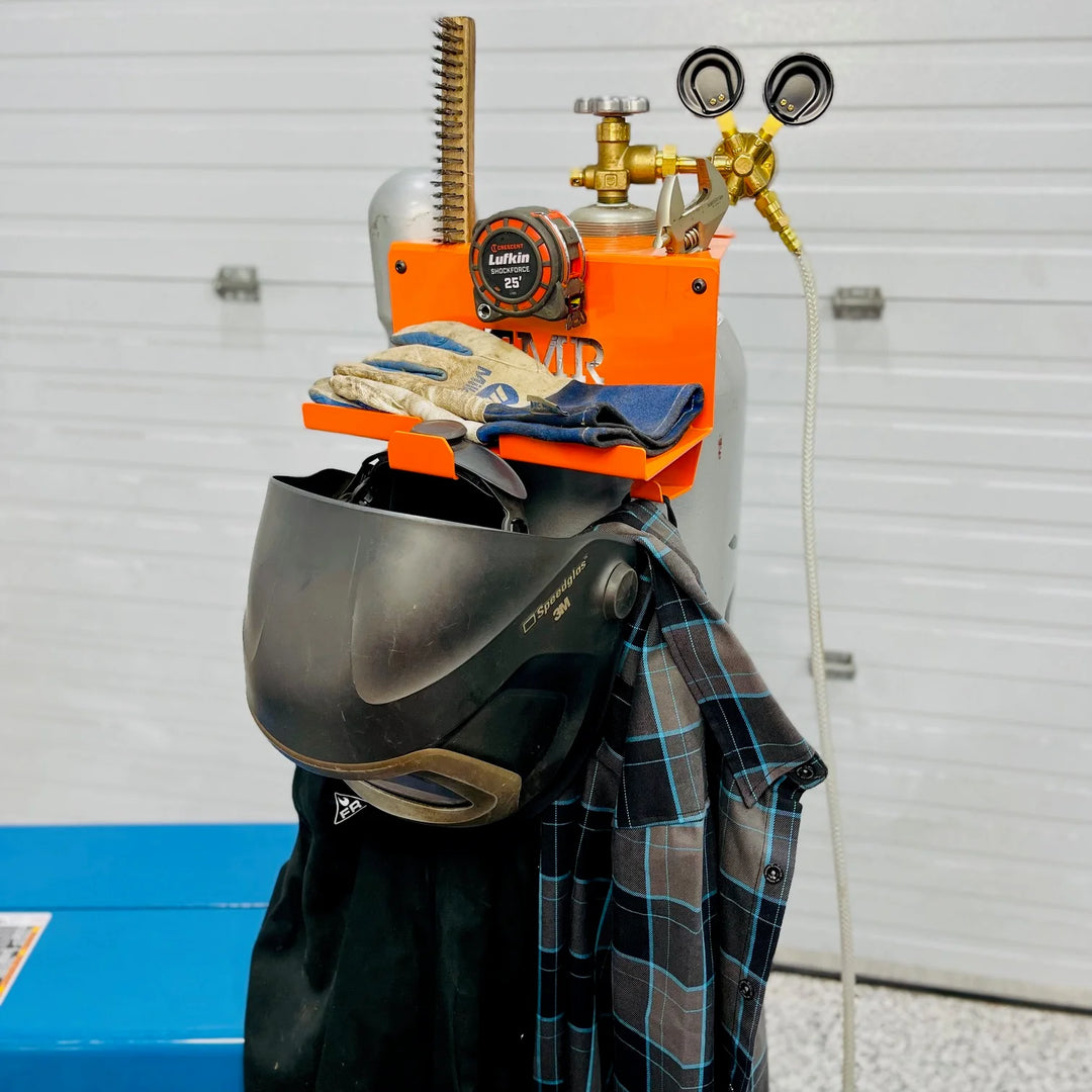 TMR Weld Bottle Organizer - Gloves/Coats/Helmet