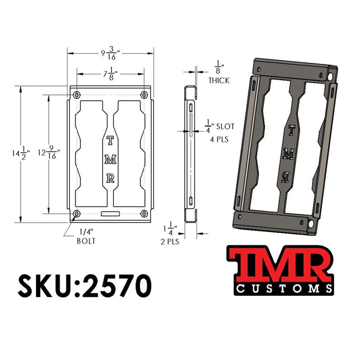 TMR Milwaukee Packout Single Mount - Universal - Skinny Pedal Racing