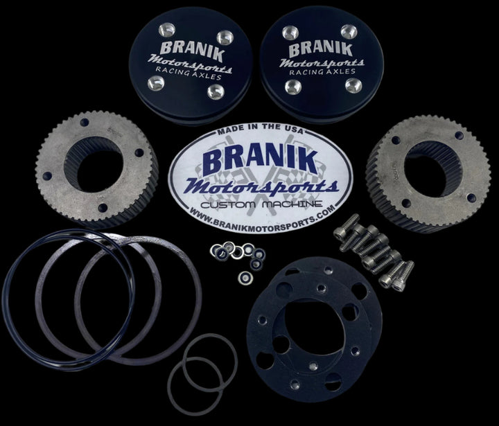 Branik Dana 60 Front Drive Flanges - 35 SPLINE - Skinny Pedal Racing