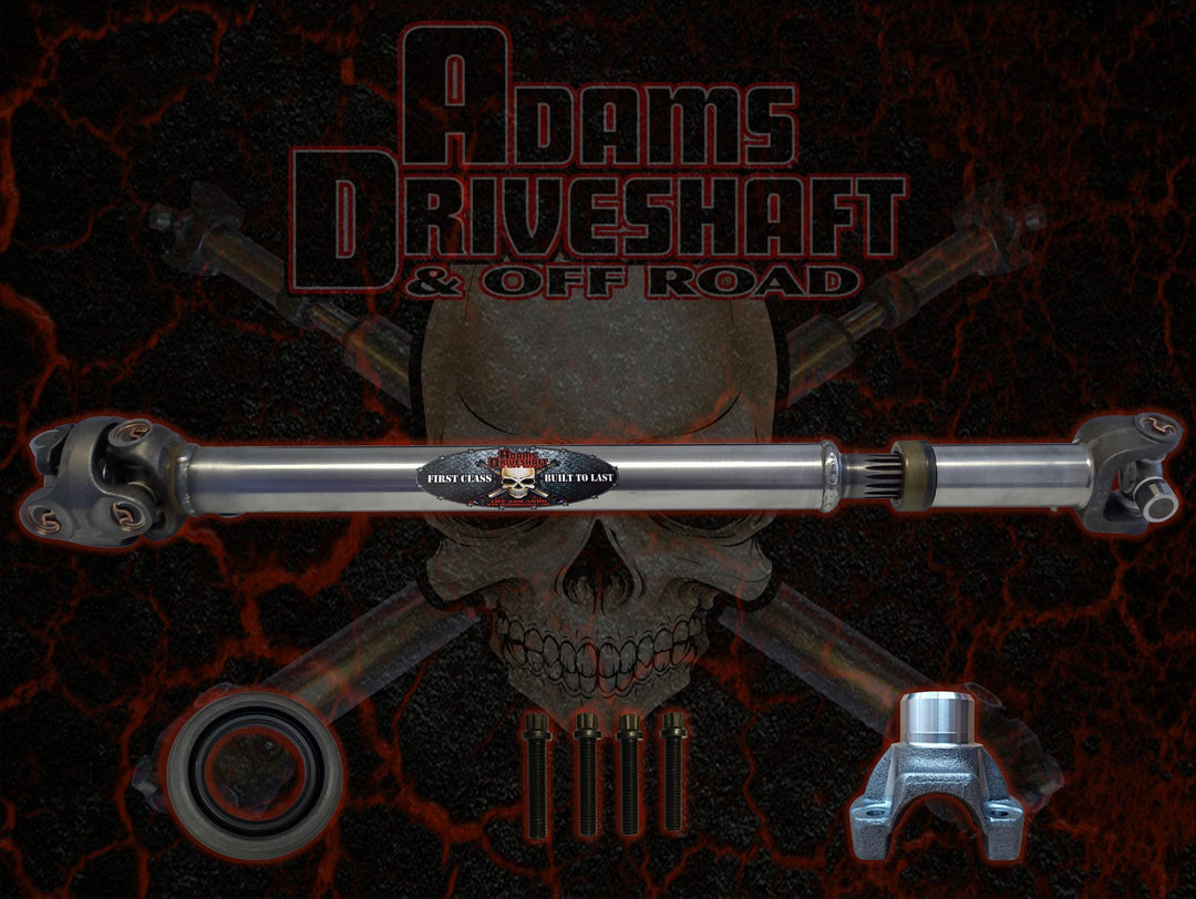 Adams Driveshaft YJ Rear 1310 CV Driveshaft 1987 - 1993 Heavy Duty Series ASDYJ-1310CVR-G