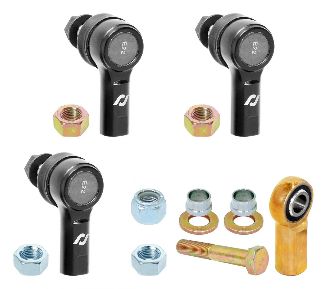 Adjustable Sway Bar End Link Rod End Pack for JL/JT Front Sealed Style RockJock 4X4 RJ-527001-101