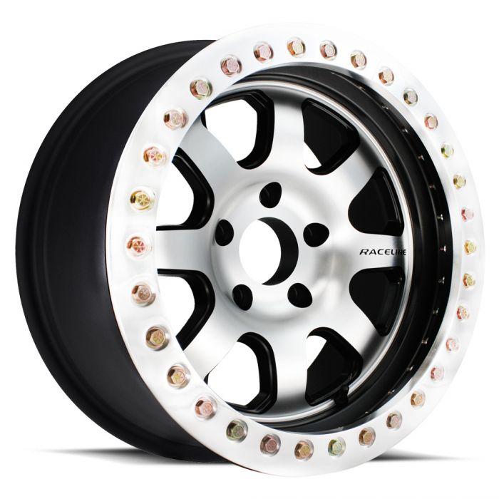 Raceline Avenger Beadlock RT260-77512-06 - 17X8.5, 5X4.5, Back Spacing 4 - Skinny Pedal Racing