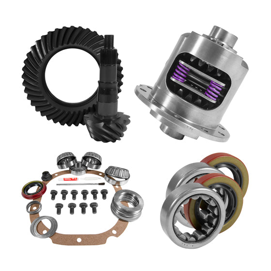 8.8 inch Ford 3.27 Rear Ring and Pinion Install Kit 28 Spline Positraction 2.25 inch Axle Bearings USA Standard ZGK2220