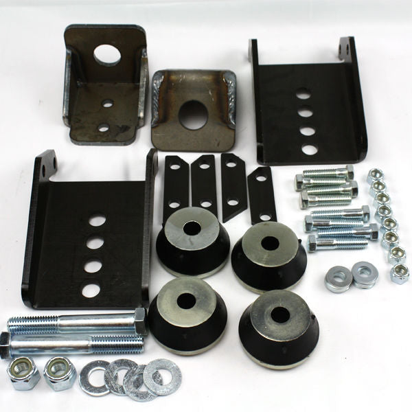Dodge 318 / 360 / 5.2L / 5.9L V8 Engine Mount Kit for Jeep CJ and YJ - 713095