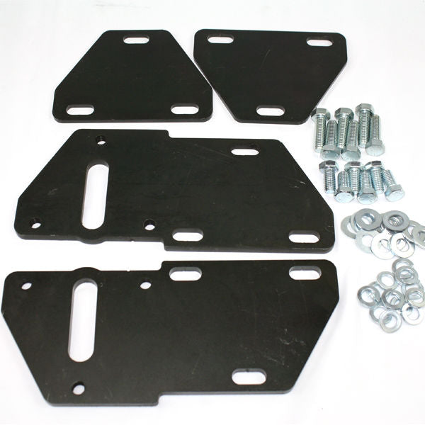 S10 / S15 Engine Mount Adapter Plates for Chevy V8 Replacing 4.3L V6 - 713123