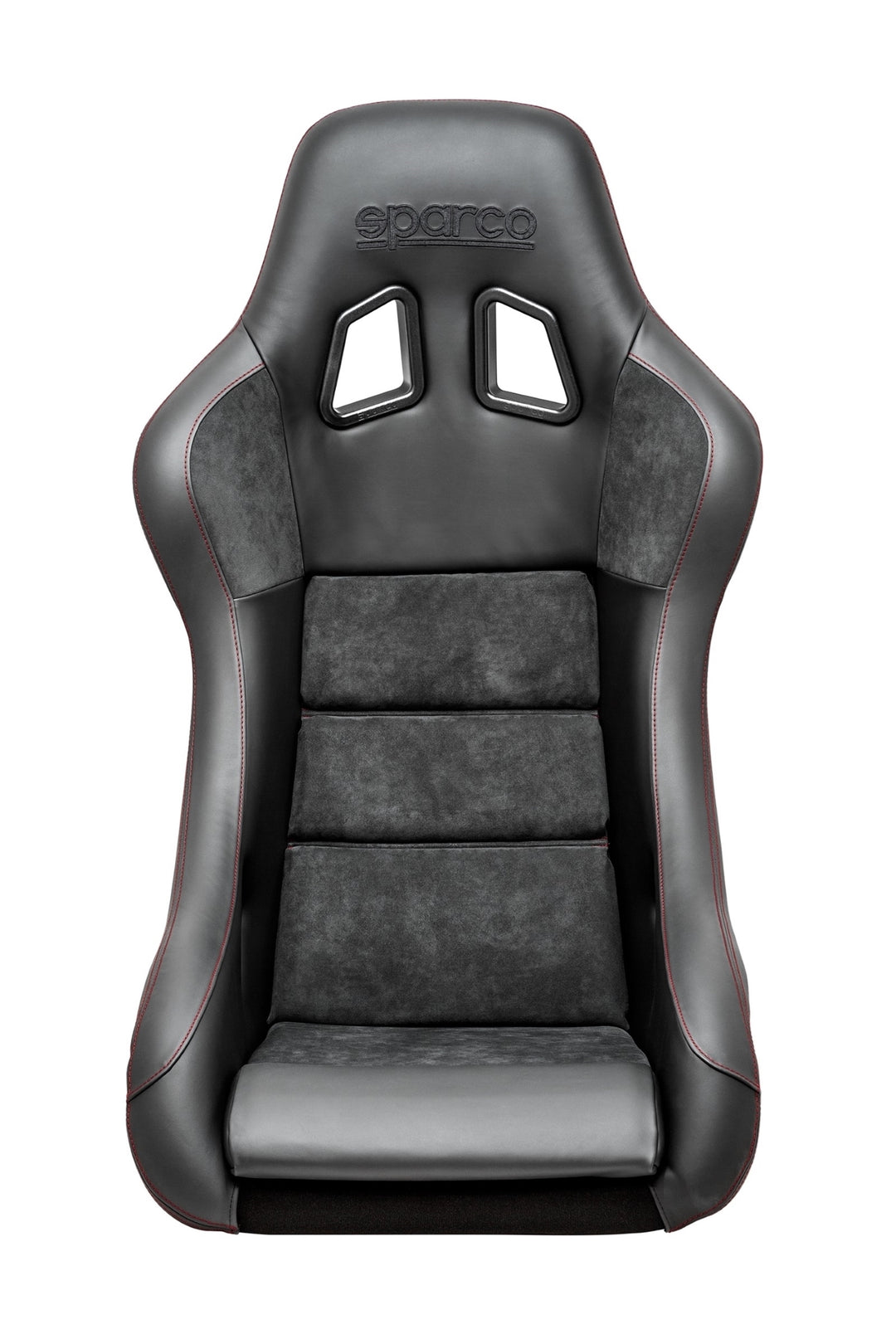Sparco QRT-C Performance Carbon FIA Racing Seat - Black w/ red