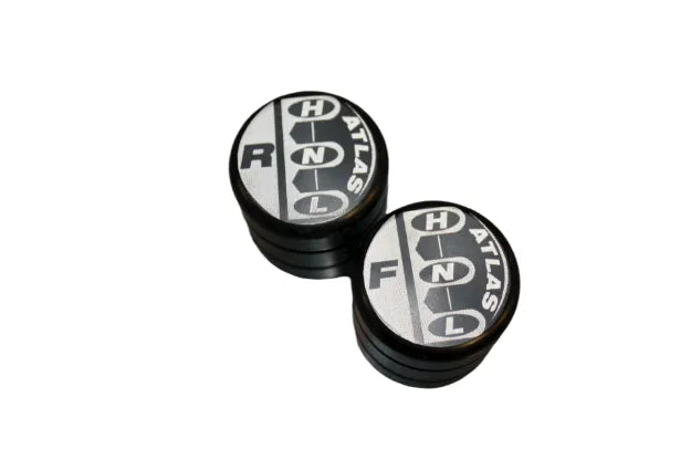 Knob Set - Atlas Rev 'Sport' Black | SKU 303157