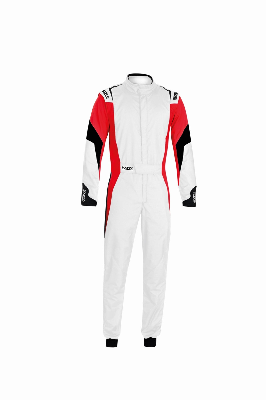 Sparco Competition FIA/SFI Racing Suit - White/Red