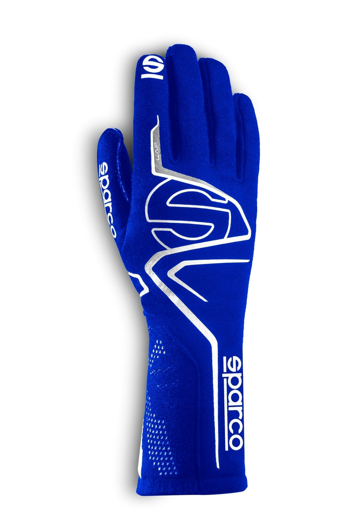 Sparco Lap FIA/SFI Racing Gloves - Blue/White