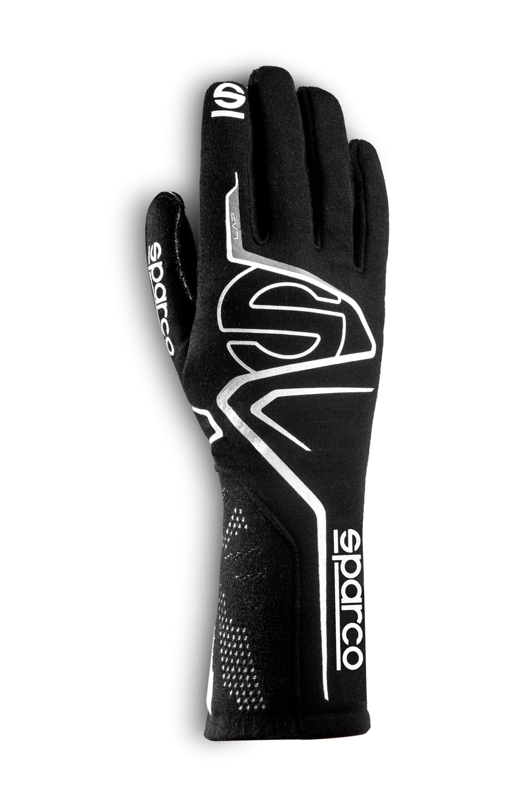 Sparco Lap FIA/SFI Racing Gloves - Black/White