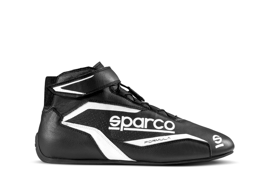 Sparco Formula FIA/SFI Racing Shoes - Black/White