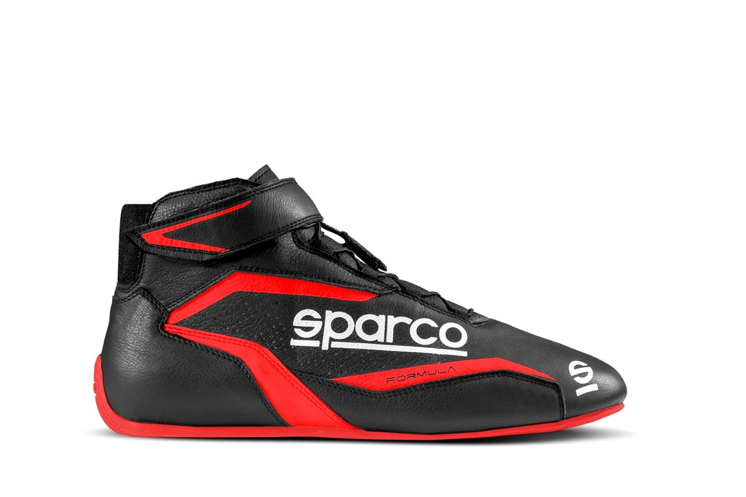 Sparco Formula FIA/SFI Racing Shoes - Black/Red