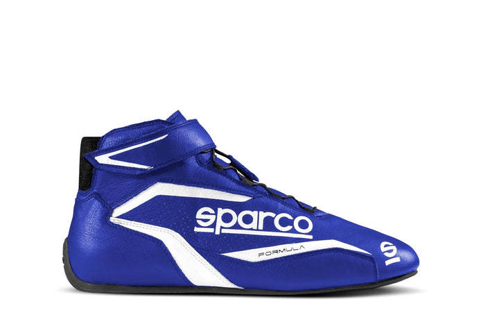 Sparco Formula FIA/SFI Racing Shoes - Blue/White