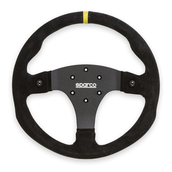 Sparco R330B Steering Wheel with Push Buttons