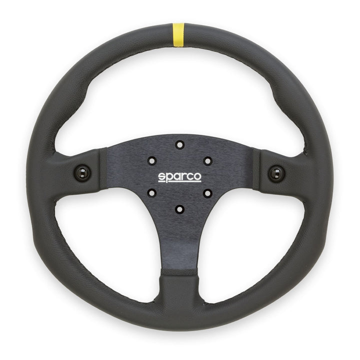 Sparco R330B Steering Wheel with Push Buttons