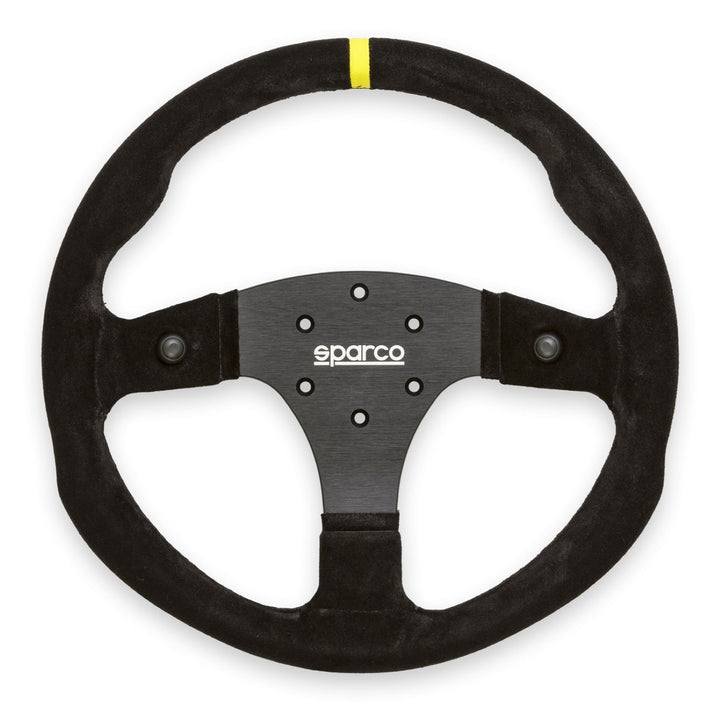 Sparco R350B Steering Wheel with Push Buttons