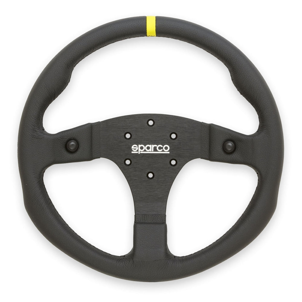 Sparco R350B Steering Wheel with Push Buttons