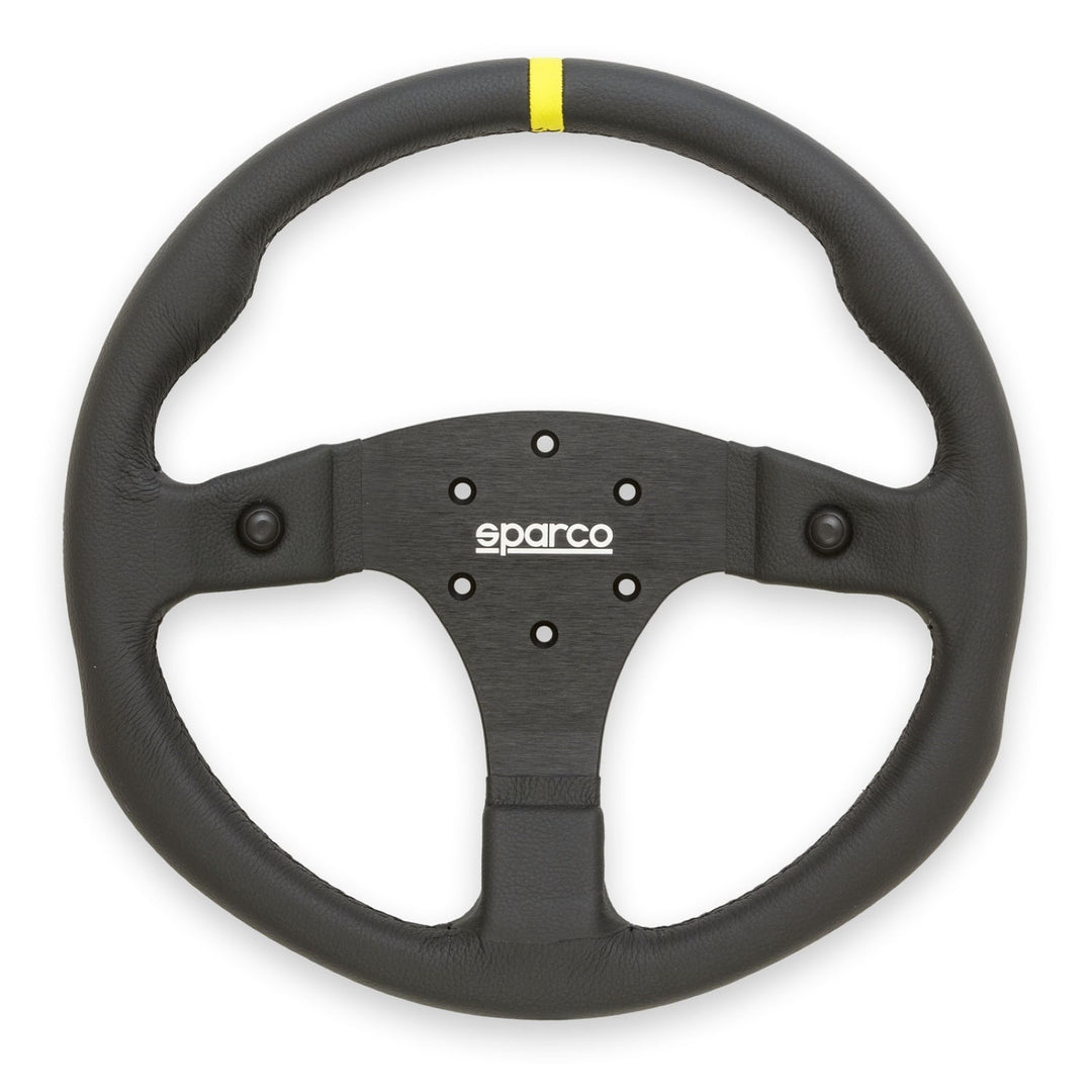 Sparco R350B Steering Wheel with Push Buttons