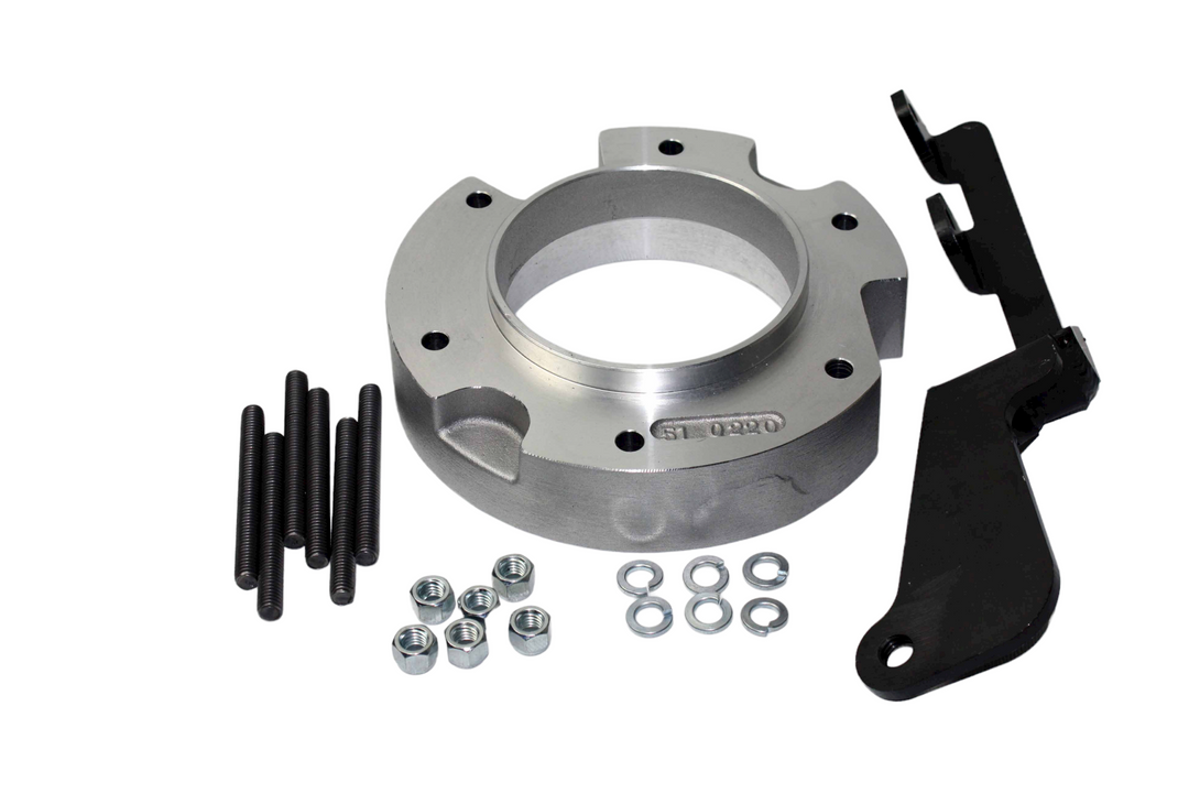 GM NV4500 4WD to NP205 Circular 6 Bolt Spacer Adapter with Shifter Bracket - 50-6911