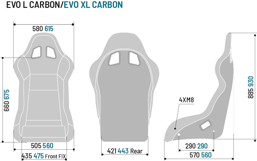 Sparco EVO XL Carbon FIA Racing Seat