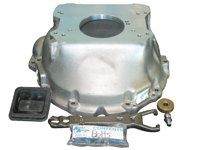 AMC / Jeep 6 Cylinder and V8 to GM SM465 and NV4500 Bellhousing Kit - 712571