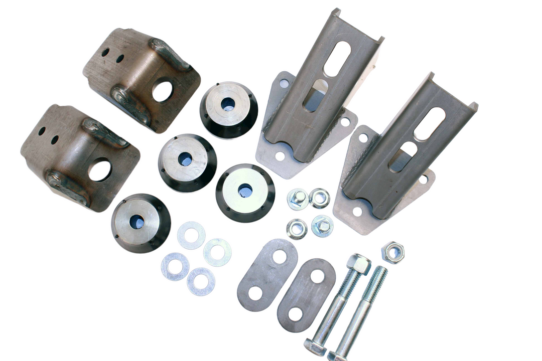 Chevy V8 and 4.3L V6 Engine Mount Kit, Narrow Frame (Up to 27.75 in.) - 713001-S