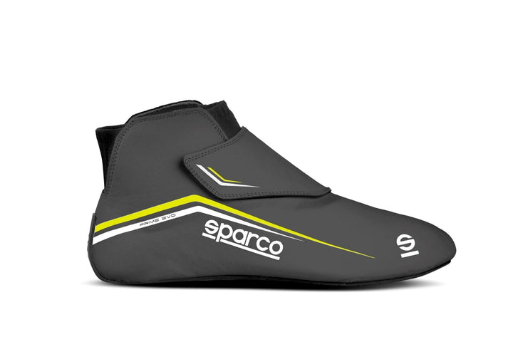 Sparco Prime EVO Racing Shoes - Gray/Yellow