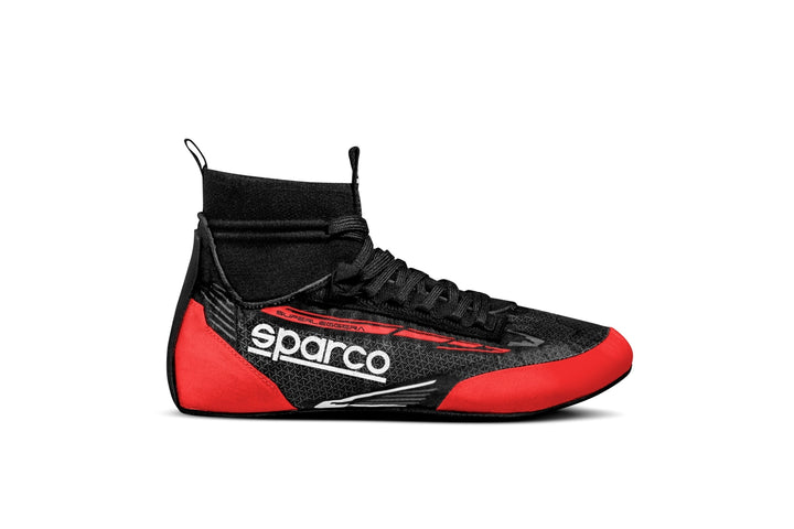 Sparco Superleggera Racing Shoes - Black/Red