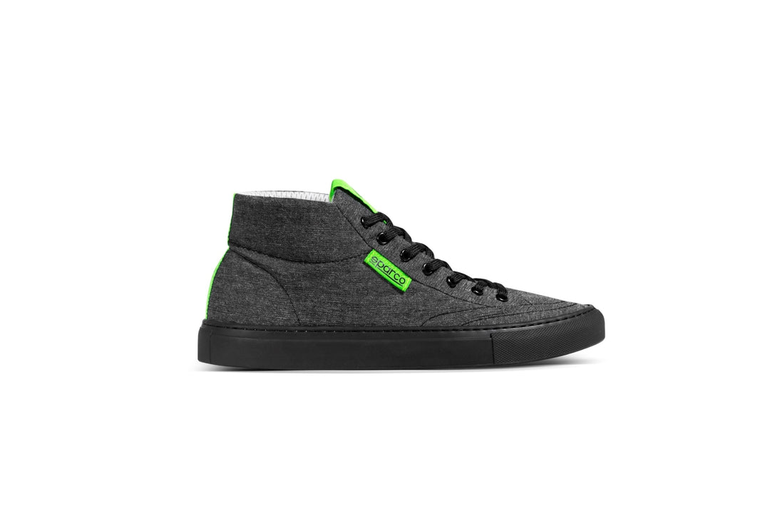 Sparco Futura FIA/SFI Racing Shoes - Gray/Green
