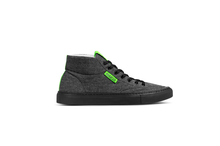 Sparco Futura FIA/SFI Racing Shoes - Gray/Green