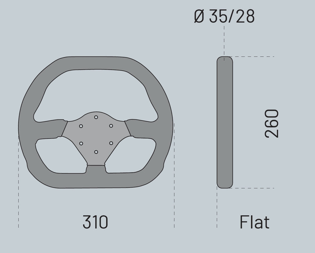 Sparco P310 Steering Wheel