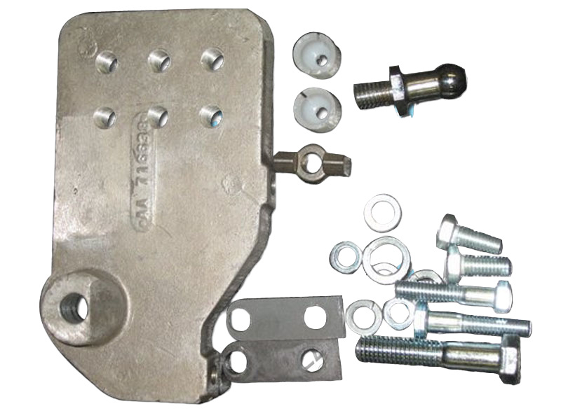 Jeep Clutch Control Bracket for GM V8 / V6 Bellhousings, 1972-86 - 716638