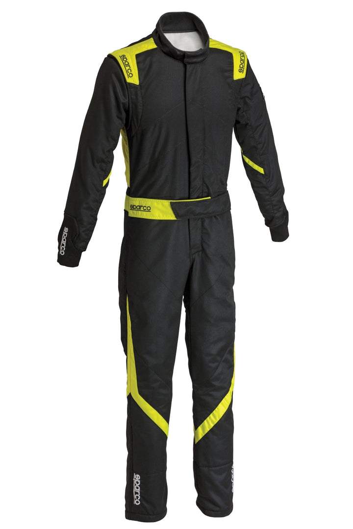 Sparco Competition Youth FIA/SFI Racing Suit - Black/Yellow